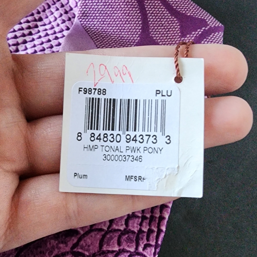 ✨️NWT✨️ Coach Vintage Hampton Patchwork Y2K 100% Silk Skinny Scarf, 2006 - Picture 7 of 8